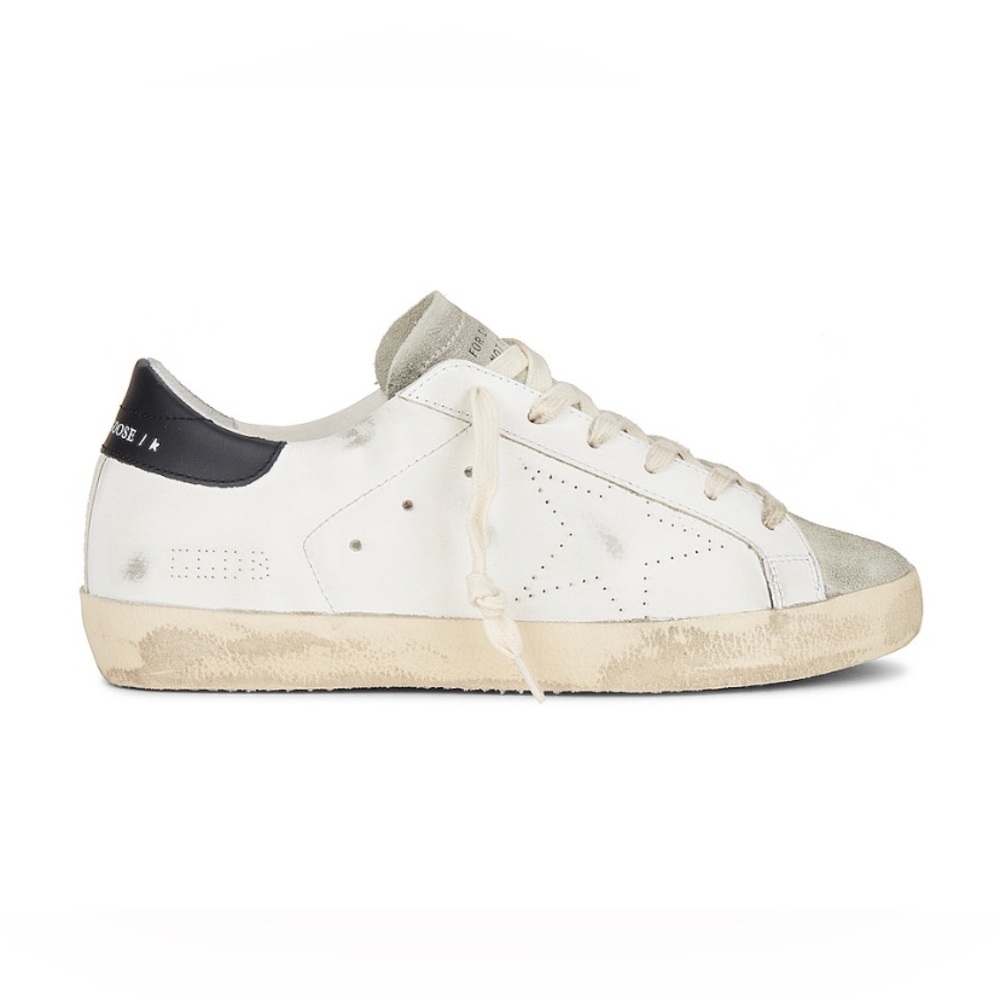 golden goose Superstar Sneaker White, Black, Ice NIB Auth